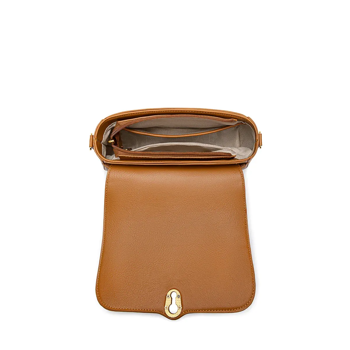 Mustard Athena Saddle Bag