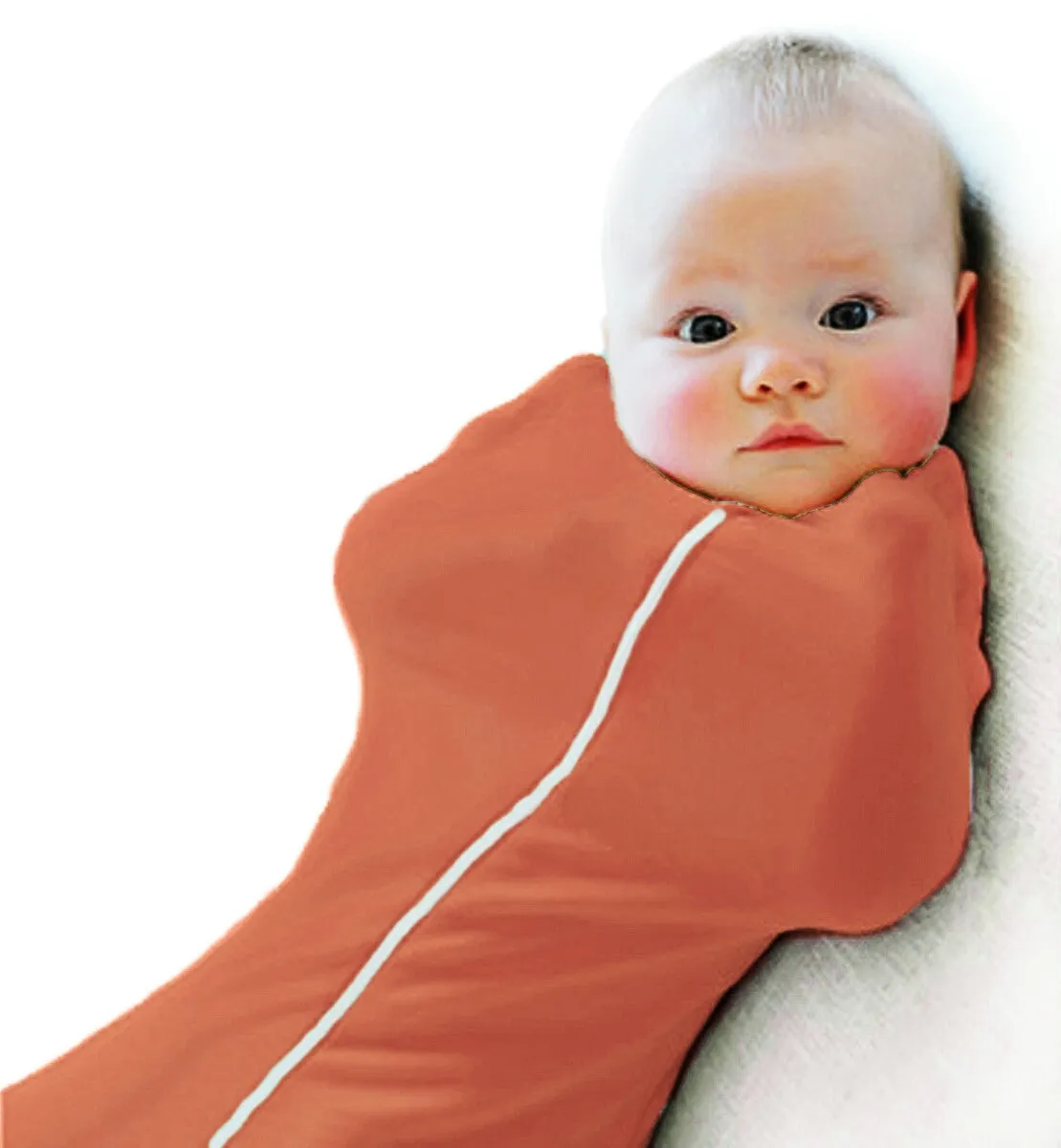 My Stork Story Swaddle Cum Sleep Bag - Orange