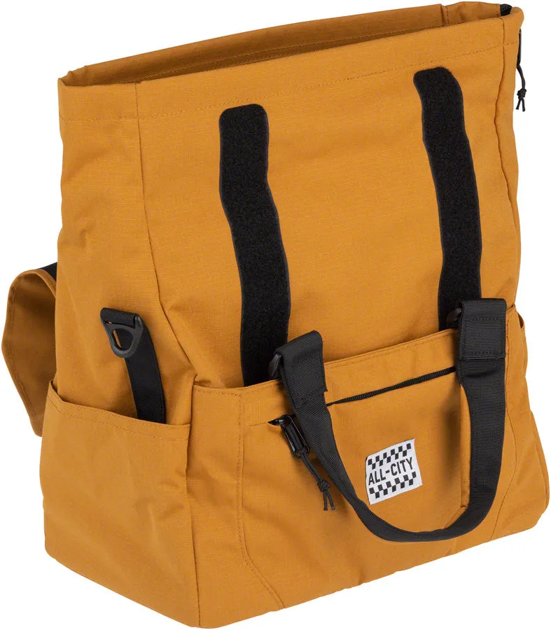 NEW All-City Beatbox Front Rack Bag - Brown