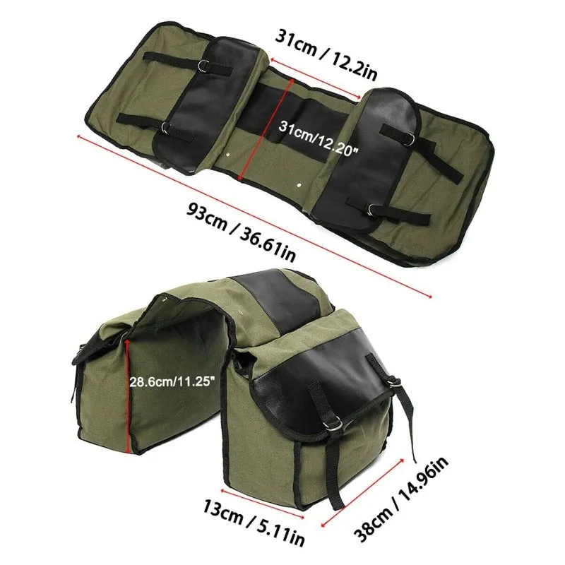 New Motorcycle Luggage Saddle Bag