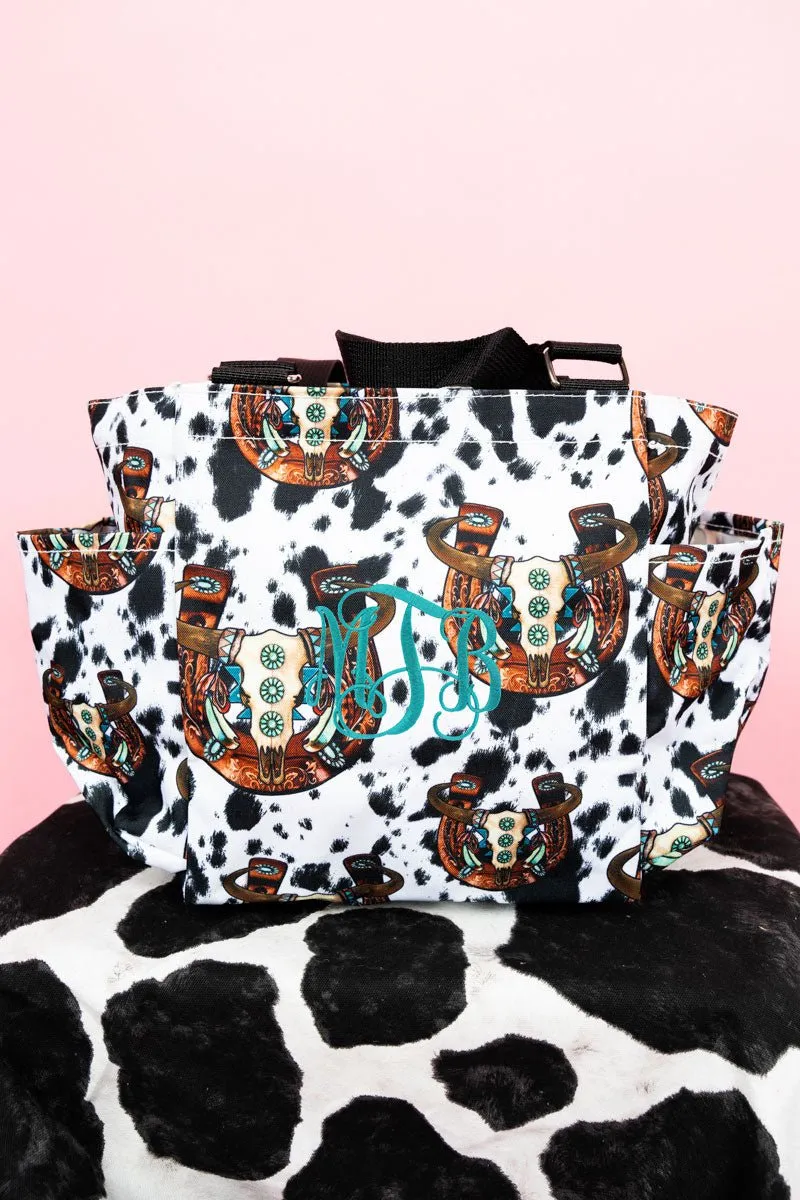 NGIL Corpus Christi Cow Organizer Tote