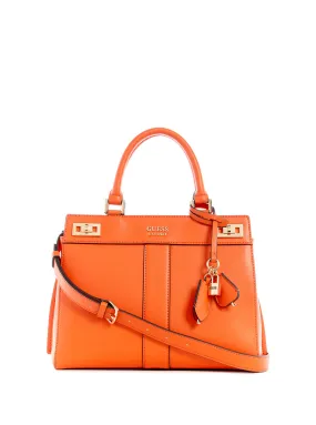 Orange Katey Luxury Satchel Bag