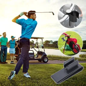 Organizer clips for golf clubs