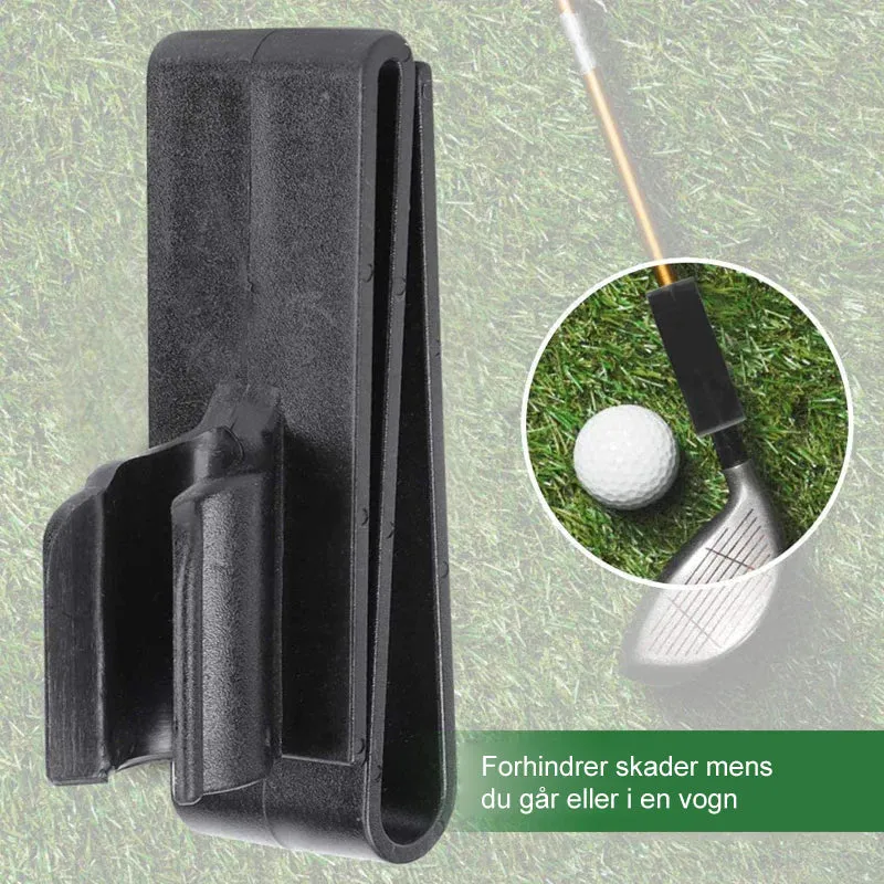 Organizer clips for golf clubs