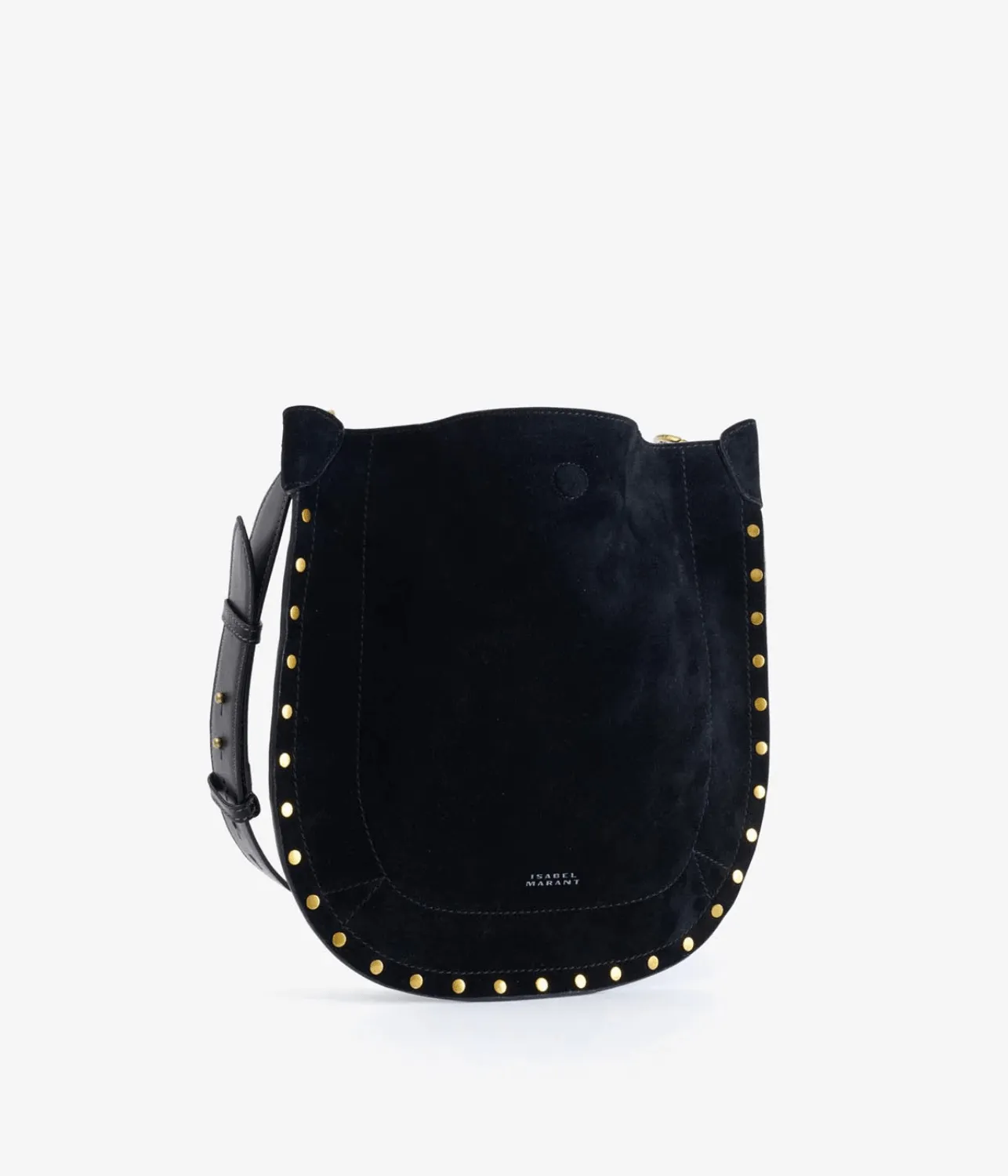 OSKAN SOFT SHOULDER BAG - BLACK