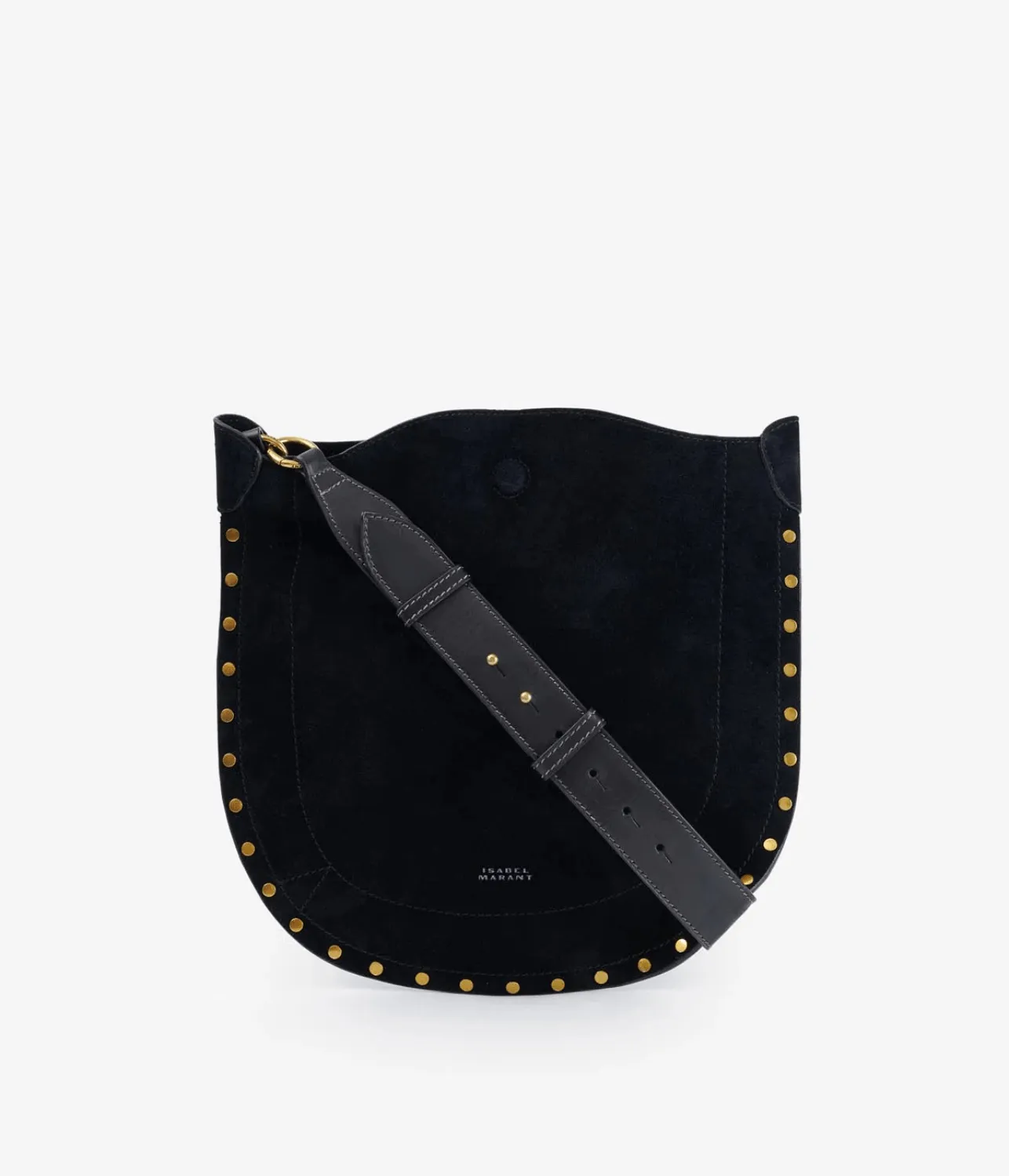 OSKAN SOFT SHOULDER BAG - BLACK