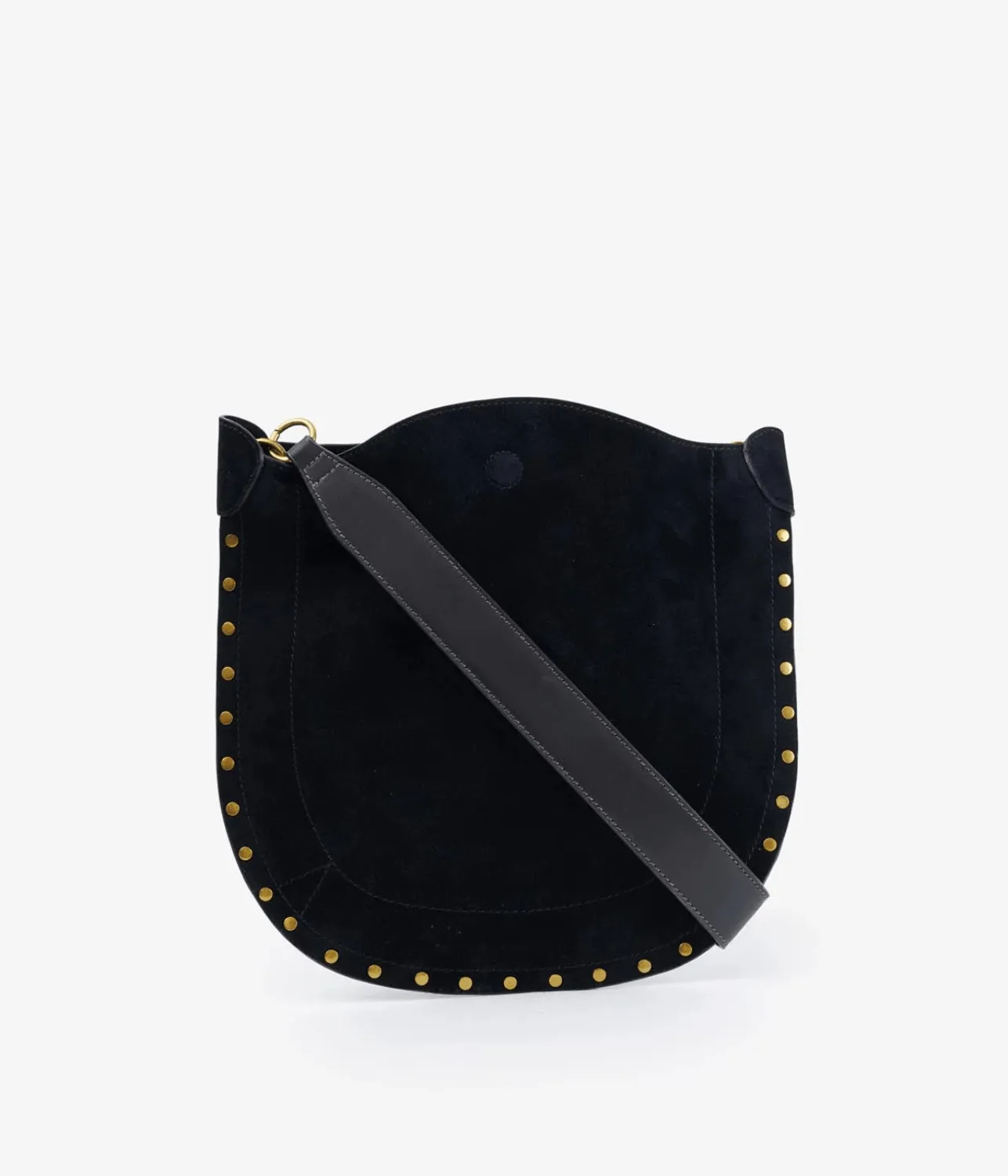 OSKAN SOFT SHOULDER BAG - BLACK