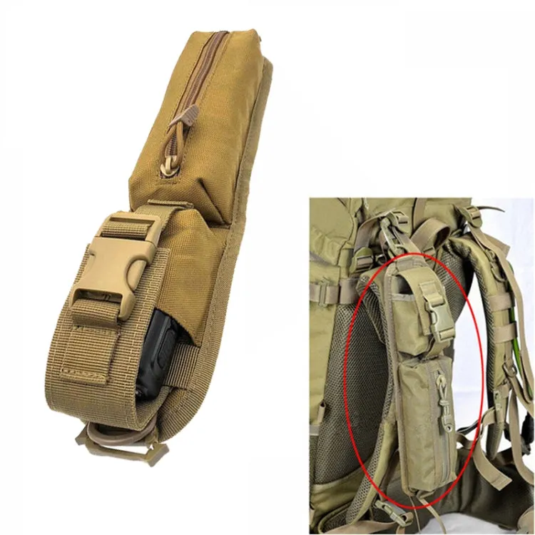 Outdoor Sports Backpack Shoulder Strap Phone Bag Sundry Kit, Size:One Size(Khaki)