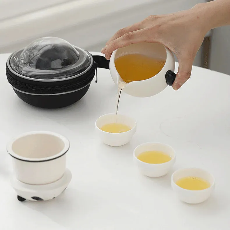 Panda Portable Tea Set - Traveling teaset