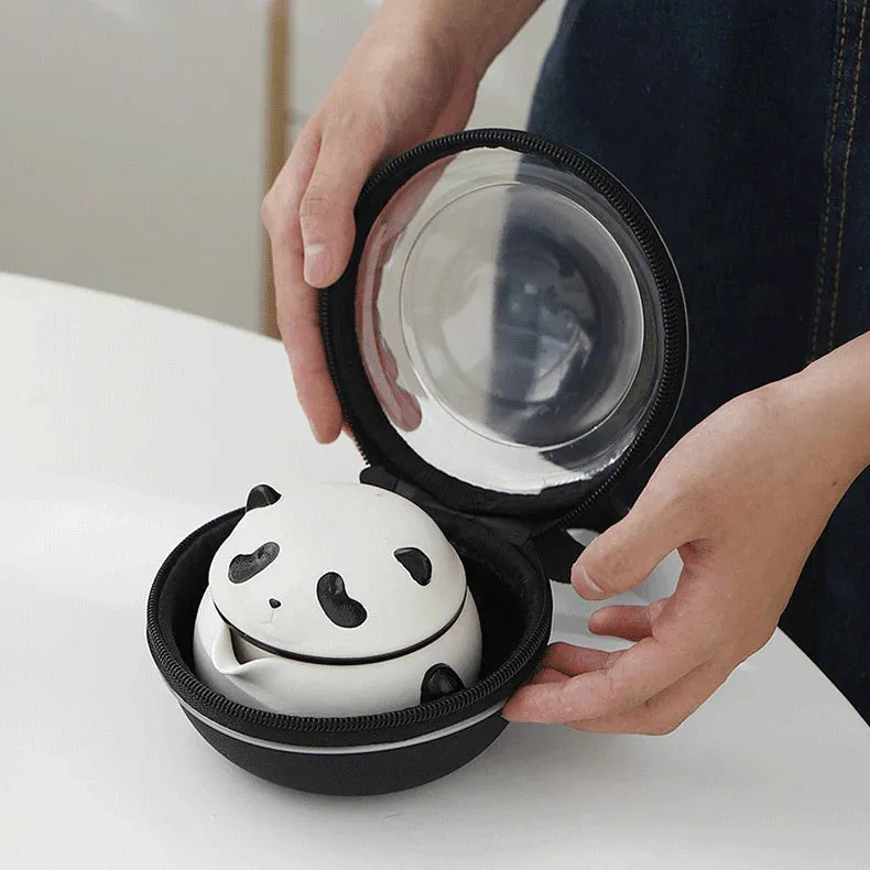 Panda Portable Tea Set - Traveling teaset