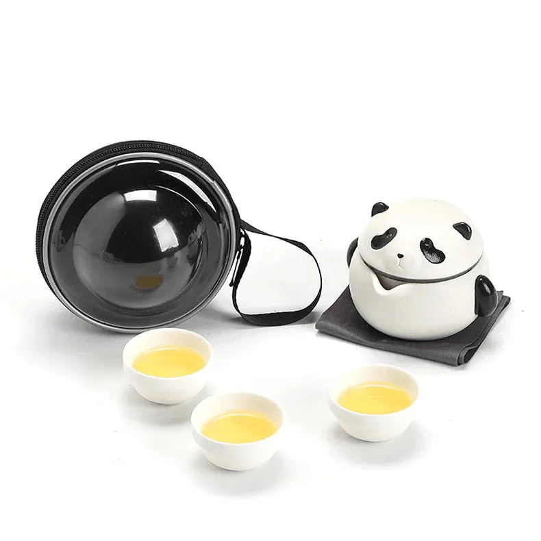 Panda Portable Tea Set - Traveling teaset