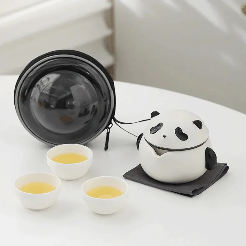 Panda Portable Tea Set - Traveling teaset