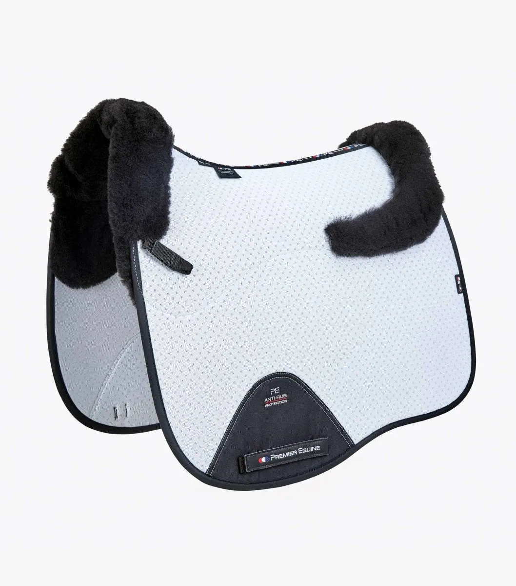 PEI Air Tech Shockproof Wool Dressage Saddle Pad   BONUS Bag