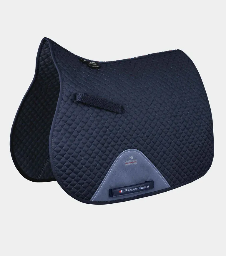 PEI Pony Plain Cotton GP/Jump Pad (Navy)