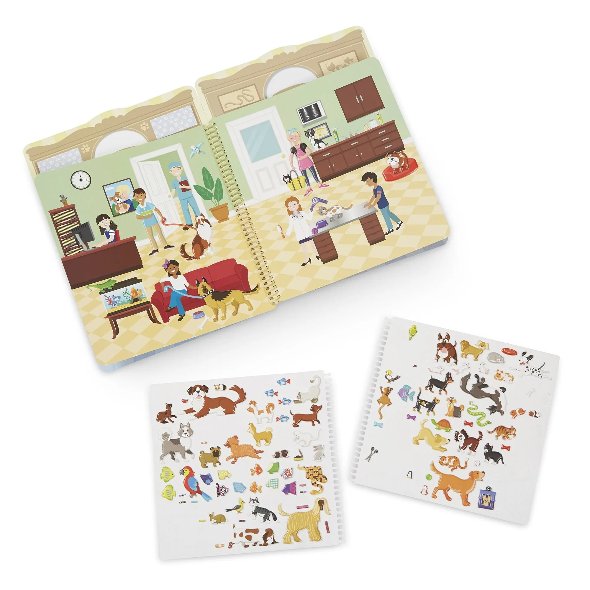 Pet Place Puffy Sticker Book