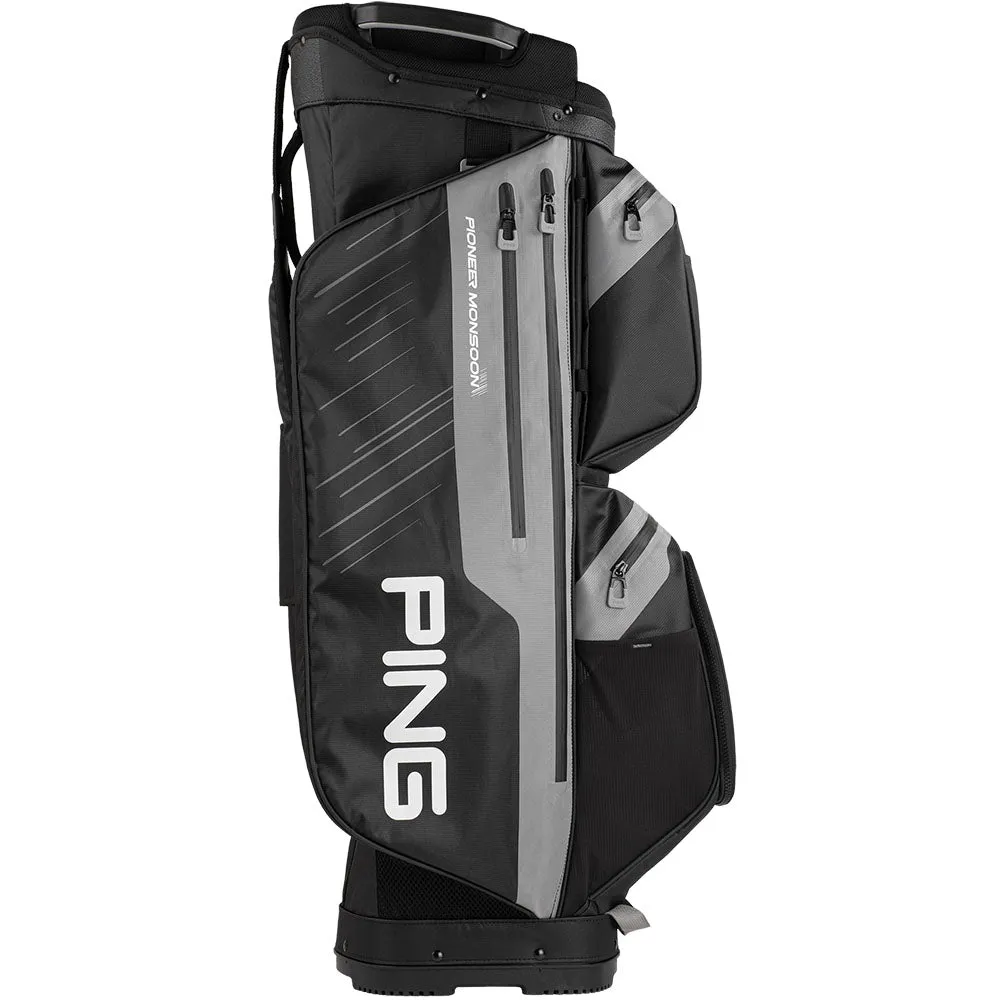 Ping Pioneer Monsoon 231 Waterproof Cart Bag - Black/Blue