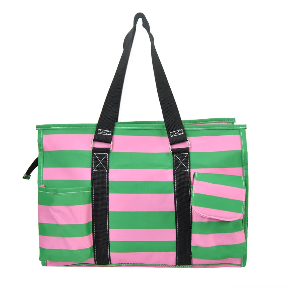 Pink Peppermint NGIL Zippered Caddy Organizer Tote Bag