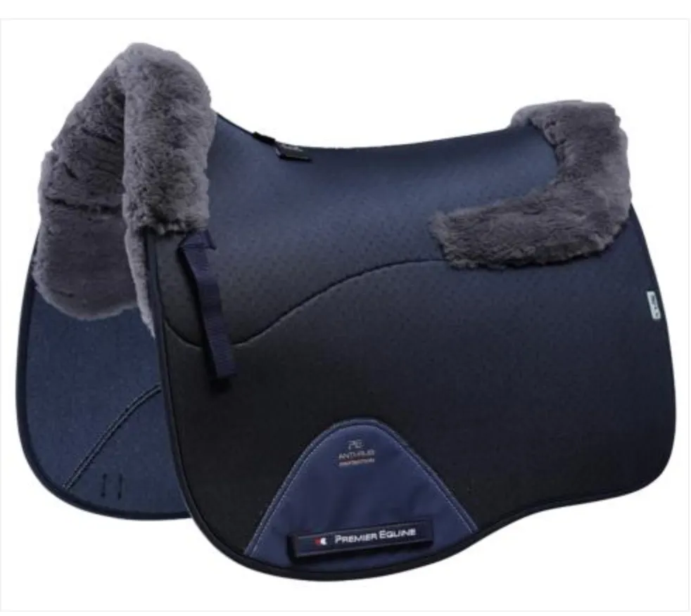 Premier Equine AirTechnology Shockproof Wool European Dressage Saddle Pad