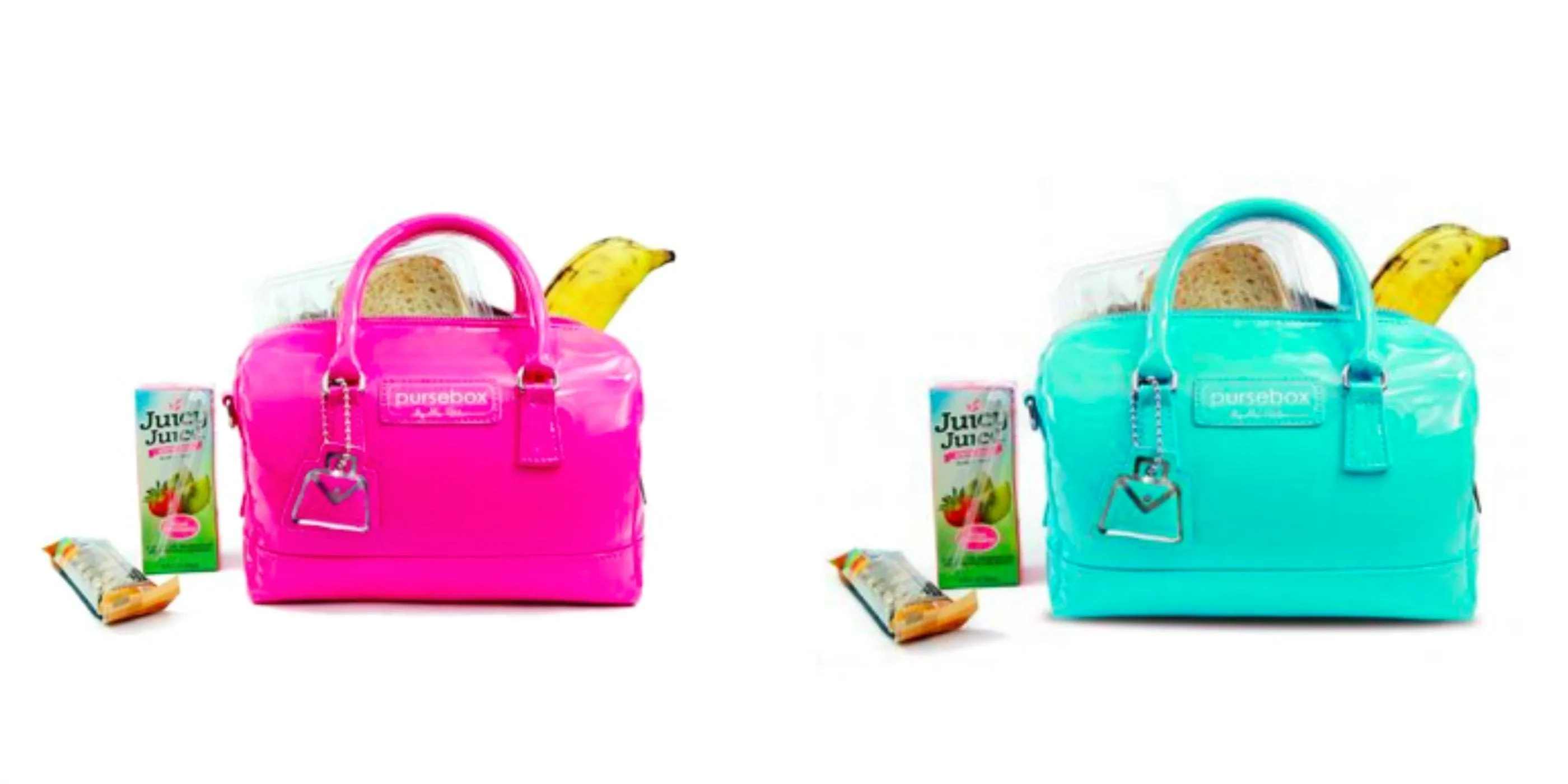 PurseBox Girl Kids Lunch Purses - in 3 color choices