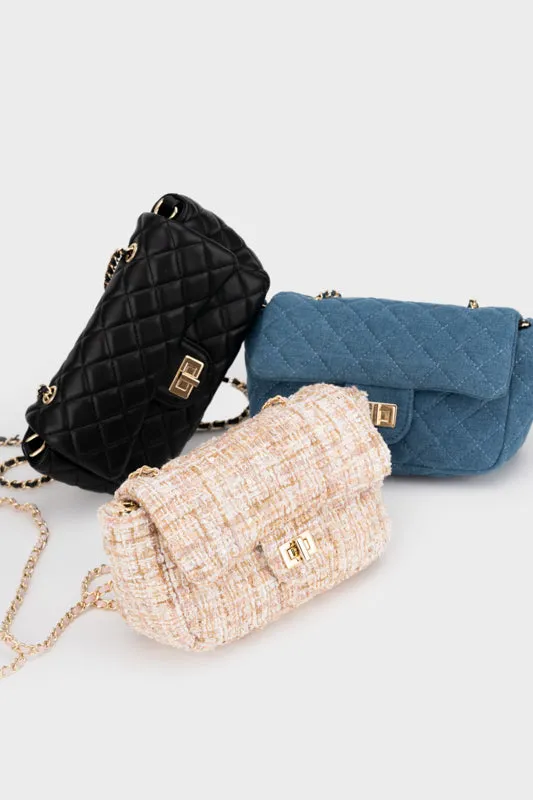 QUILTED CROSSBODY BAG