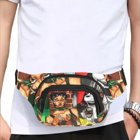 Quin 3 Unisex Fanny Pack / Waist Bag With Front Pocket