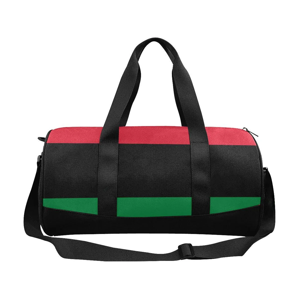 RBG Flag Afrocentric Waterproof Travel Duffle Bag