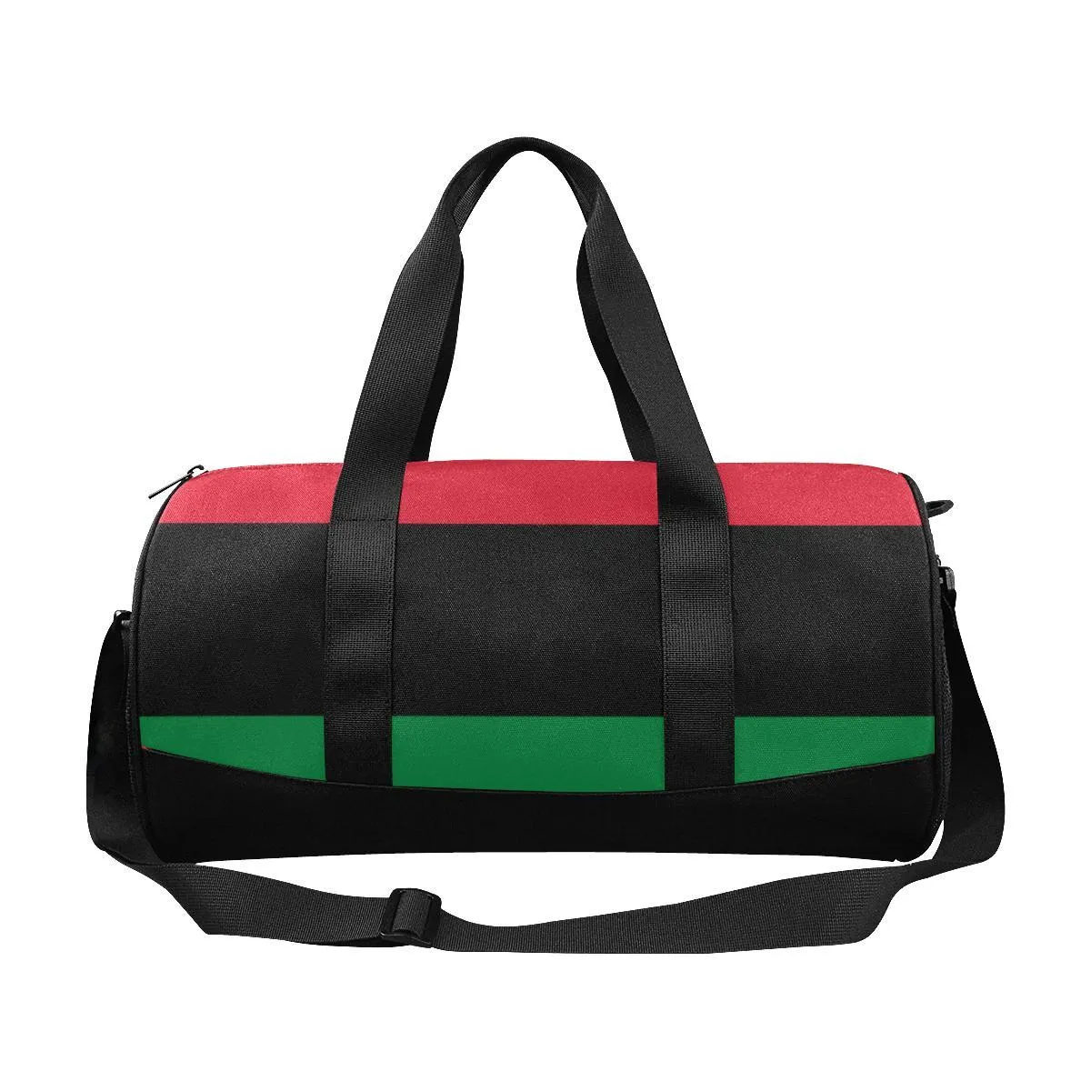 RBG Flag Afrocentric Waterproof Travel Duffle Bag