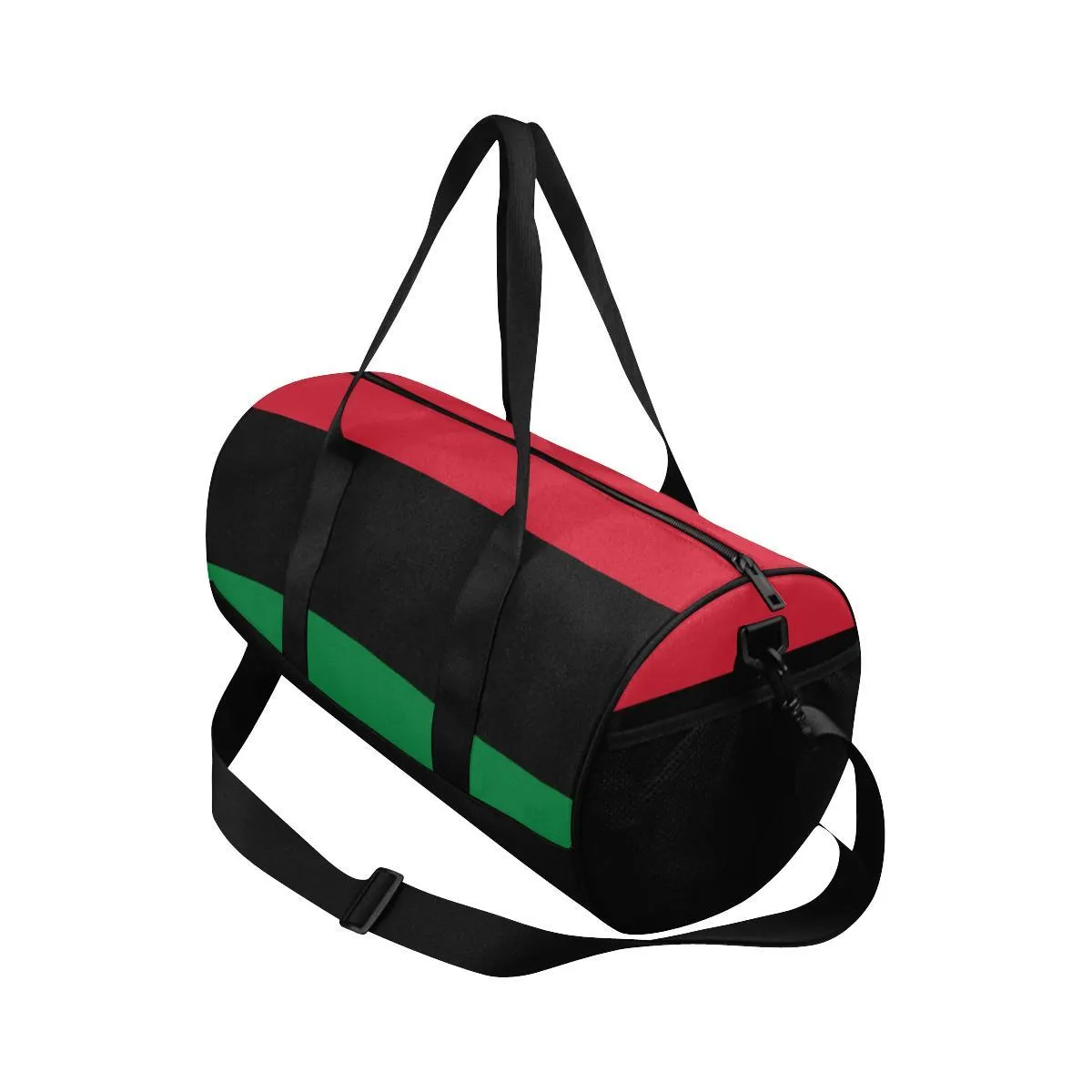 RBG Flag Afrocentric Waterproof Travel Duffle Bag