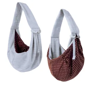 Reversible Dog Carrier Sling & Cat Sling - Pet Sling Carrier For Cats, Puppy