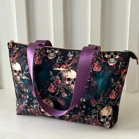 Romantasy Skulls Tote Bag