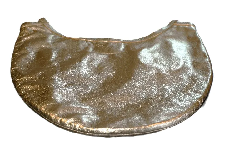 Saddle bag - metallic gold