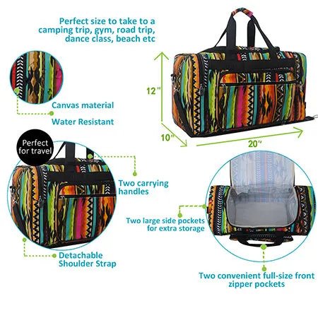 SALE! Tribal NGIL Canvas 20" Duffle Bag