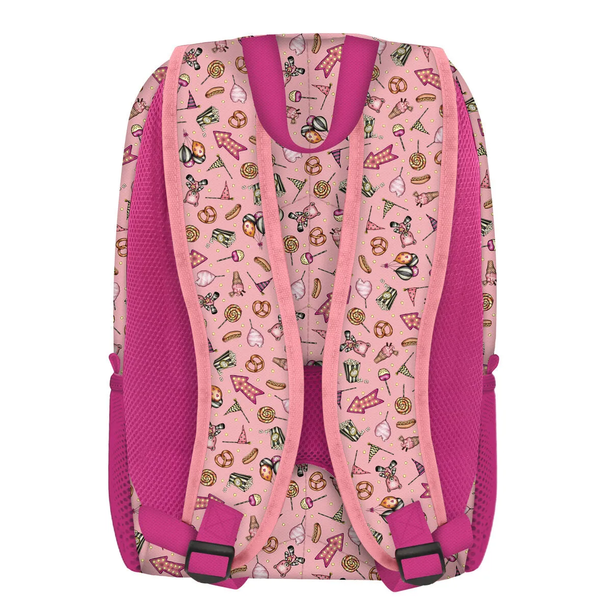 School Bag Gorjuss Carousel Salmon 34.5 x 43.5 x 22 cm