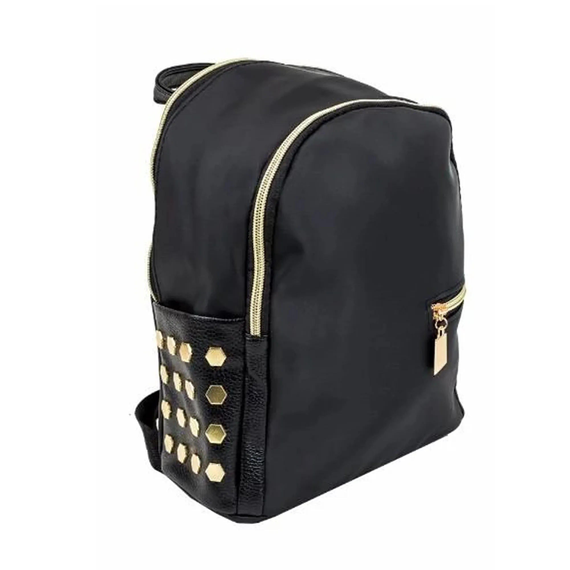 Side Pocket Studded Backpack