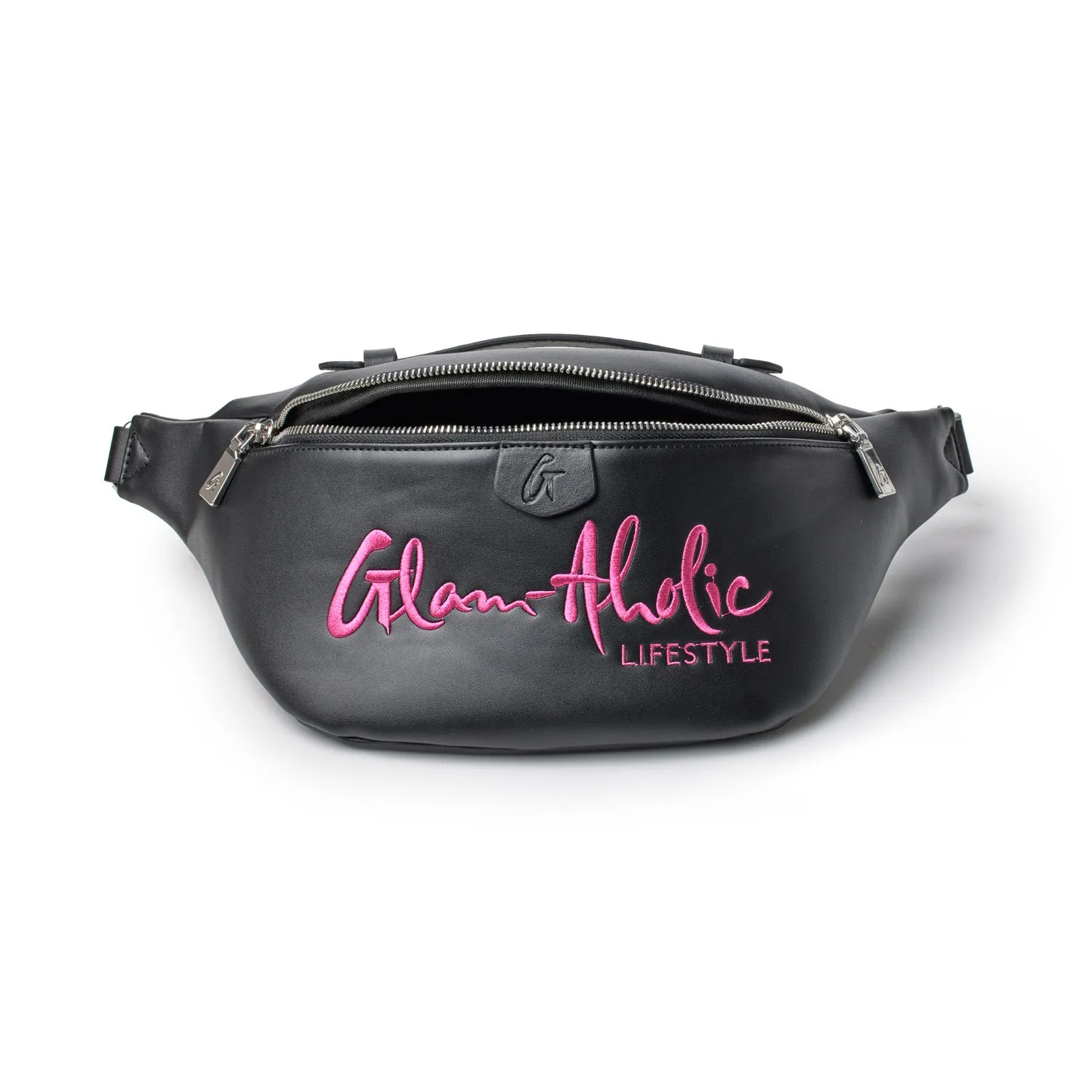 SIGNATURE LOGO FANNY PACK - BLACK PINK