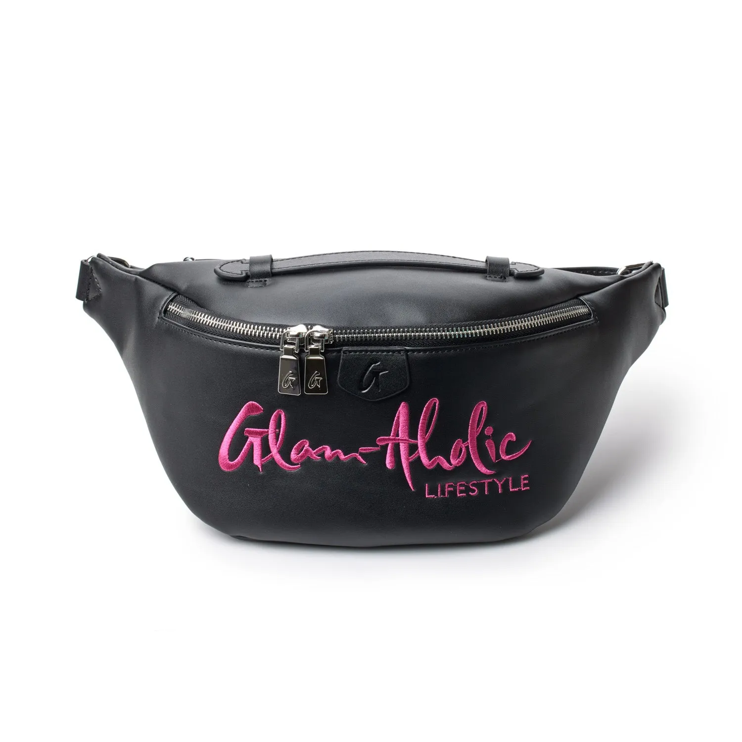 SIGNATURE LOGO FANNY PACK - BLACK PINK