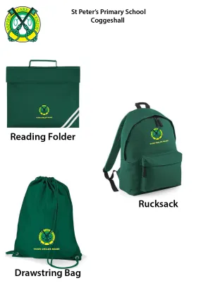 ST.Peter's Primary School - READING FOLDER/RUCKSACK/DRAWSTRING BAG