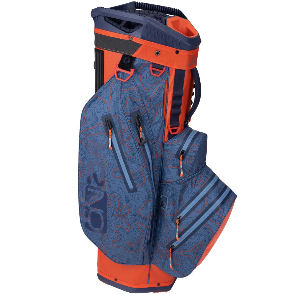 Sun Mountain H2NO Adventure Waterproof Cart Bag - Tango/Dust