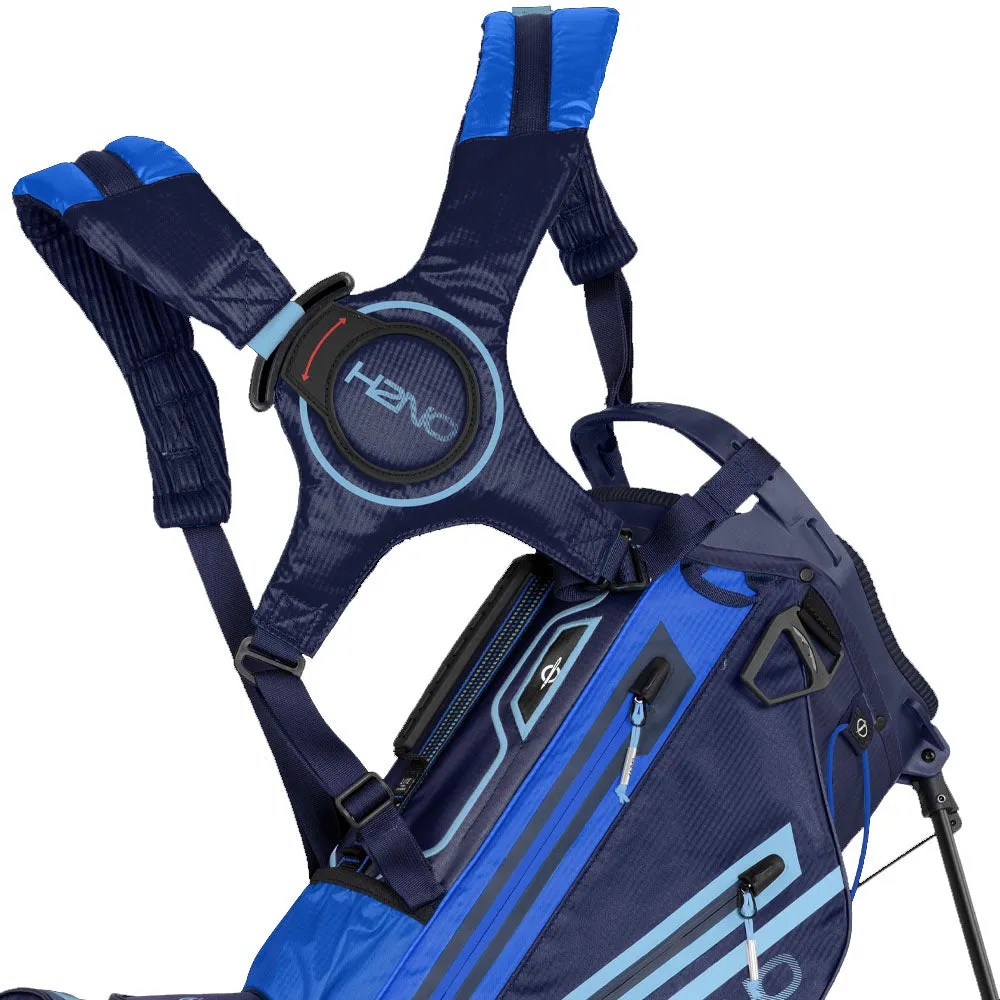 Sun Mountain H2NO Lite Waterproof Stand Bag - Navy/Blue/Ocean