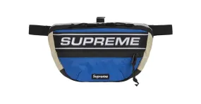 Supreme Logo Waist Bag Blue