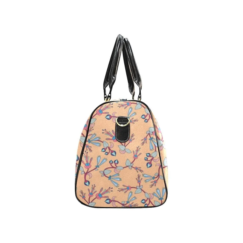 Swift Floral Peache Waterproof Travel Bag/Small