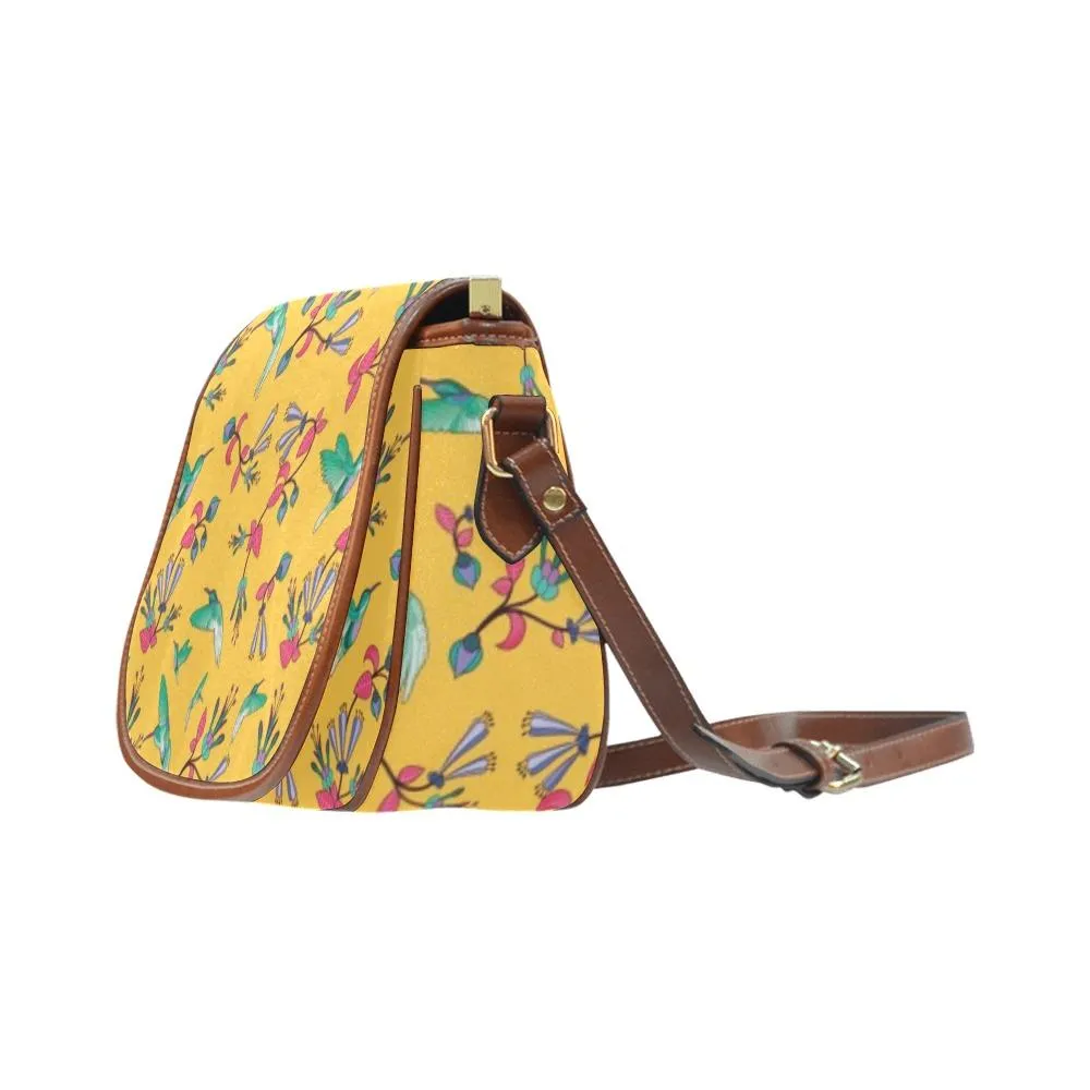 Swift Pastel Yellow Saddle Bag/Large