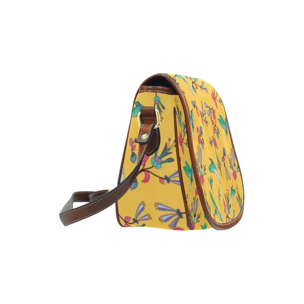 Swift Pastel Yellow Saddle Bag/Large