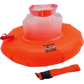 Swim Secure Tow Donut with Integrated Dry Bag- High Visibility Orange