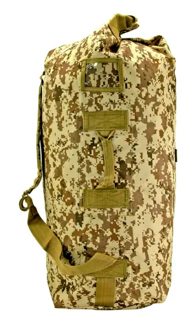 Tactical Gear - Military Duffle - Desert Digital Camo