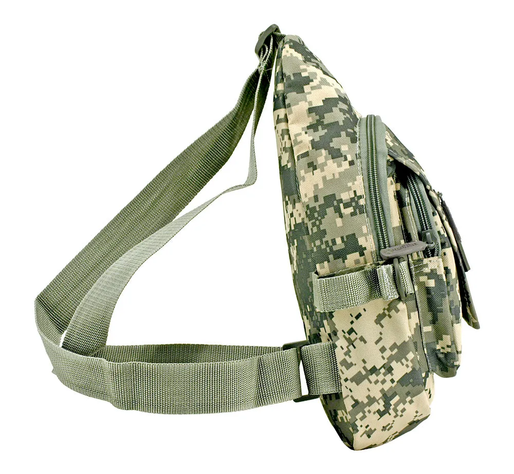 Tactical Gear - Military Sling Bag - Digital Camo