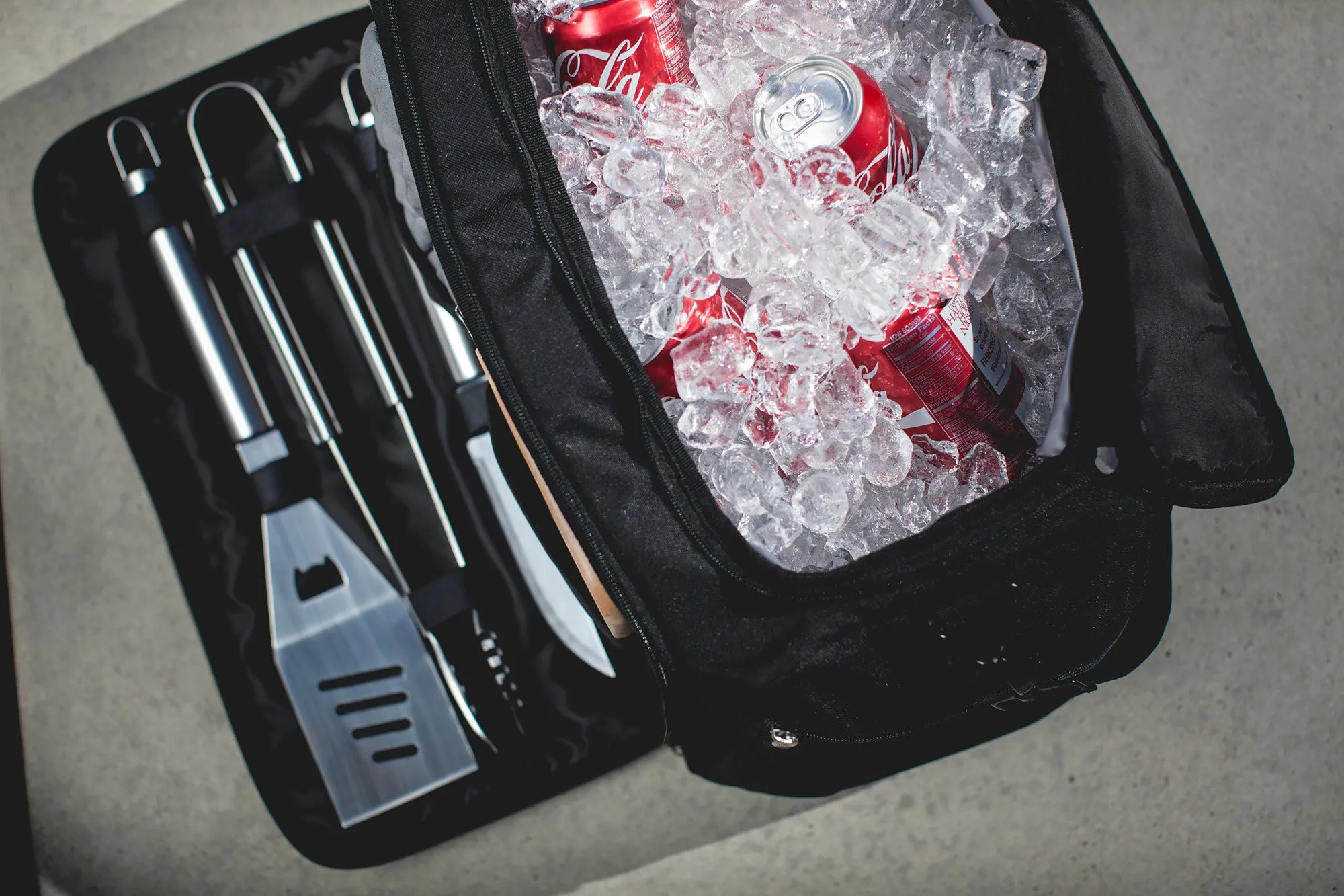 Texas Tech Red Raiders - BBQ Kit Grill Set & Cooler