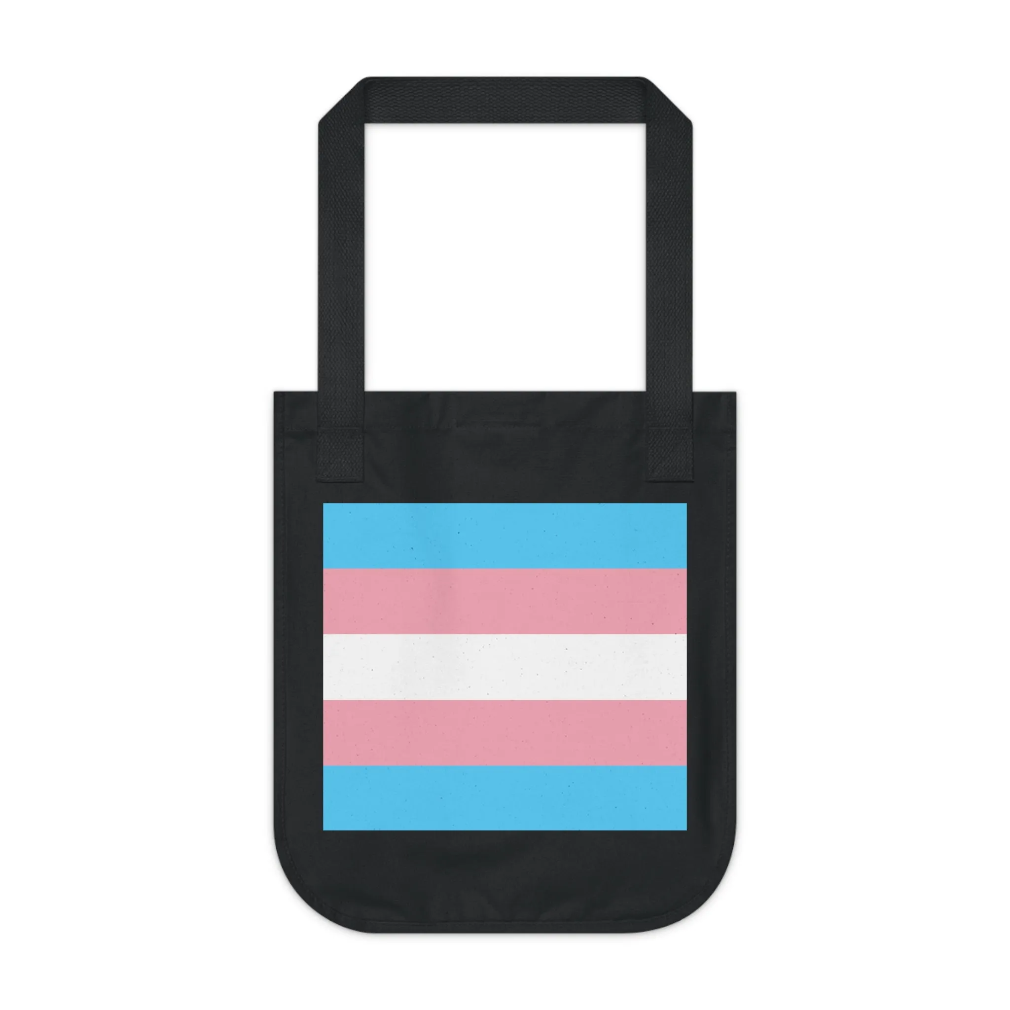 Trans Pride Organic Canvas Tote Bag