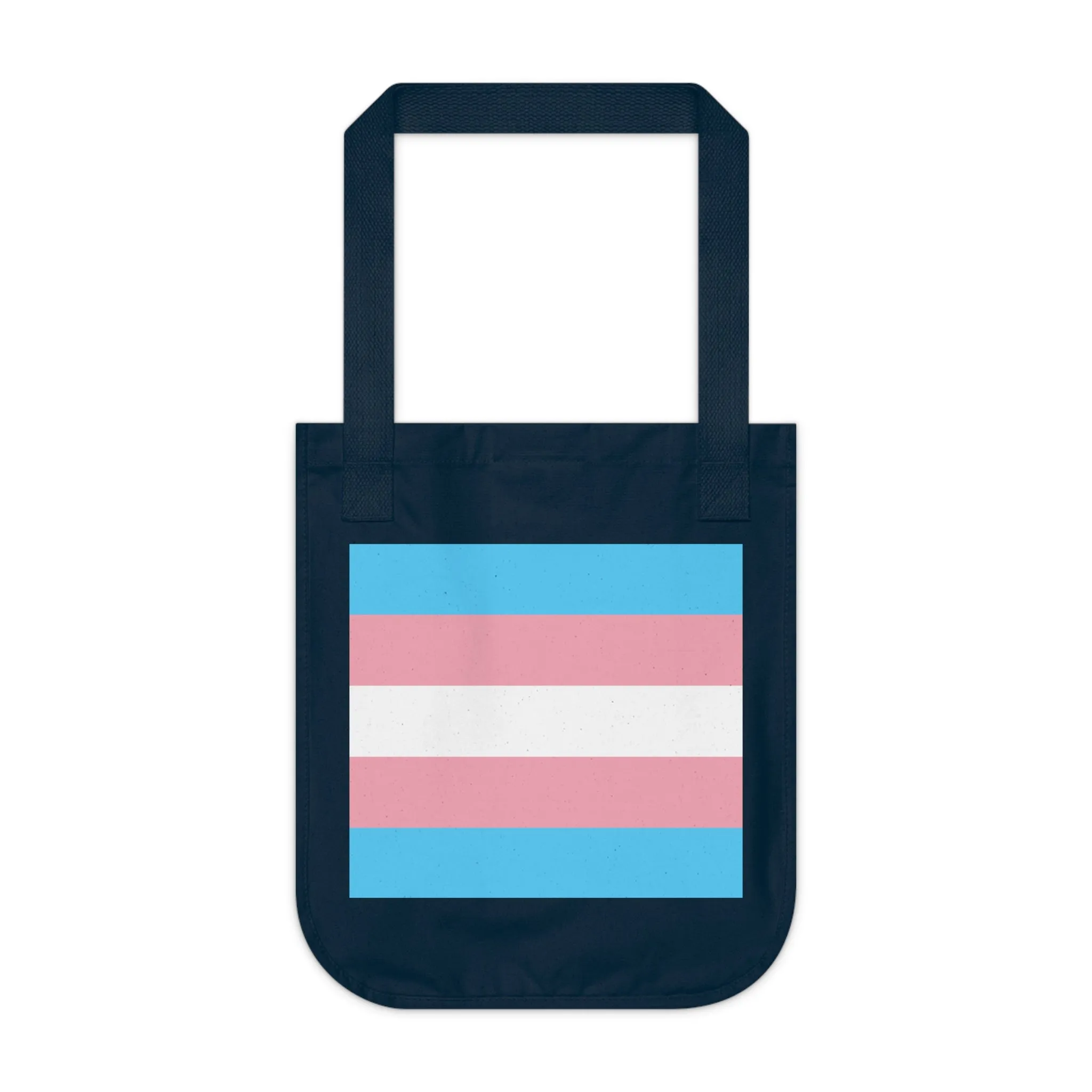 Trans Pride Organic Canvas Tote Bag