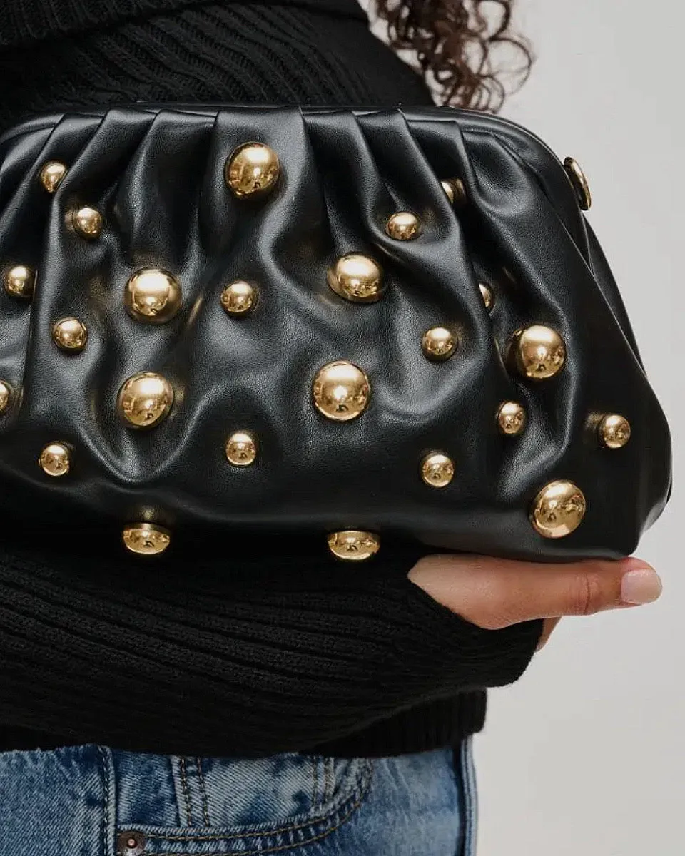 URBAN EXPRESSIONS Carey Studded Clutch